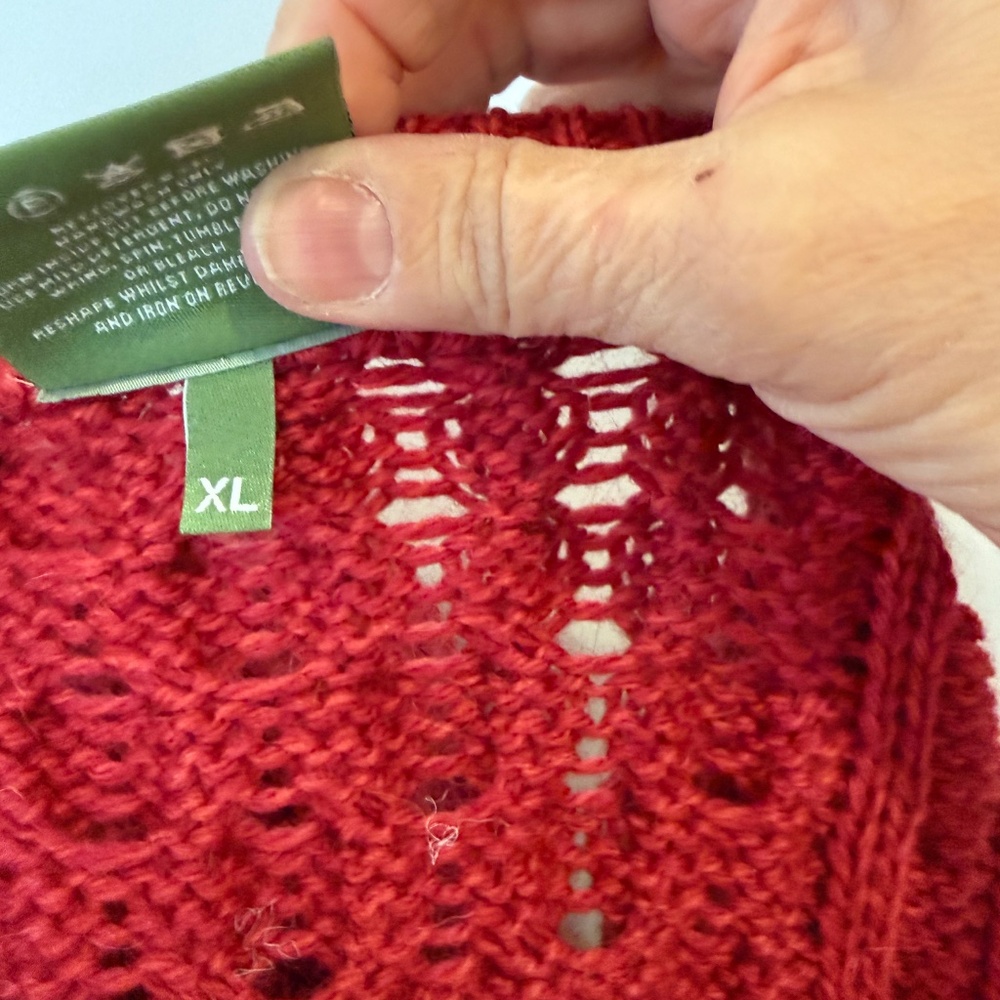 Irish merino wool cardigan - Picture 3 of 3